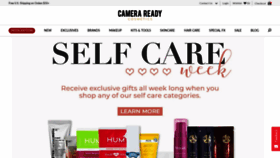 What Camerareadycosmetics.com website looked like in 2020 (4 years ago)