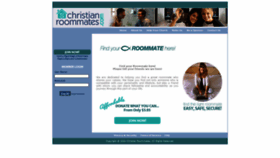 What Christianroommates.com website looked like in 2020 (4 years ago)