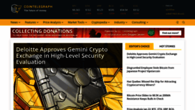 What Cointelegraph.com website looked like in 2020 (4 years ago)