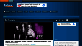 What Culturaencadena.com website looked like in 2020 (4 years ago)