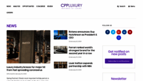 What Cpp-luxury.com website looked like in 2020 (4 years ago)