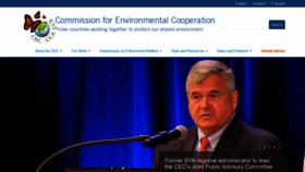 What Cec.org website looked like in 2020 (5 years ago)