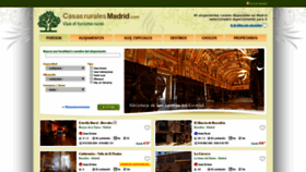 What Casasruralesmadrid.com website looked like in 2020 (4 years ago)