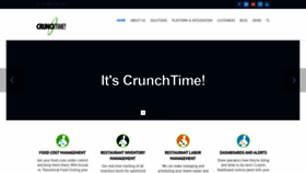 What Crunchtime.com website looked like in 2020 (4 years ago)