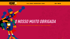 What Ccxp.com.br website looked like in 2020 (4 years ago)