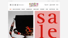 What Carolinegardner.com website looked like in 2020 (4 years ago)