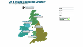 What Counsellor.directory website looked like in 2020 (4 years ago)