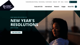 What Cdu.edu.au website looked like in 2020 (4 years ago)