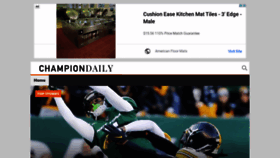 What Championdaily.com website looked like in 2020 (4 years ago)