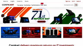 What Corpkart.com website looked like in 2020 (4 years ago)