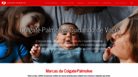 What Colgatepalmolive.com.br website looked like in 2020 (4 years ago)