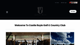 What Castleroyle.com website looked like in 2020 (4 years ago)