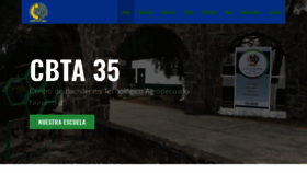 What Cbta35.edu.mx website looked like in 2020 (4 years ago)