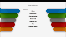 What Cinemalek.com website looked like in 2020 (4 years ago)