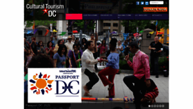 What Culturaltourismdc.org website looked like in 2020 (4 years ago)