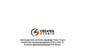 What Createx.studio website looked like in 2020 (4 years ago)