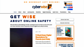 What Cyberwise.org website looked like in 2020 (4 years ago)