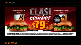 What Carlsjr.com.mx website looked like in 2020 (4 years ago)