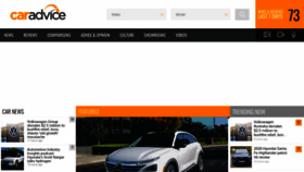 What Caradvice.com.au website looked like in 2020 (4 years ago)