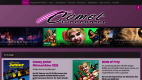 What Cometkinos-wesel.com website looked like in 2020 (4 years ago)