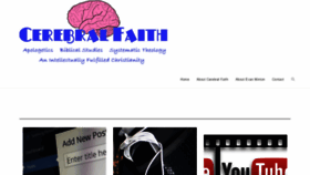 What Cerebralfaith.net website looked like in 2020 (4 years ago)