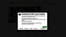 What Cbs.dk website looked like in 2020 (4 years ago)