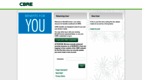 What Cbrebenefitconnect.com website looked like in 2020 (4 years ago)
