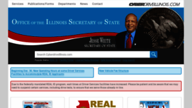 What Cyberdriveillinois.org website looked like in 2020 (4 years ago)