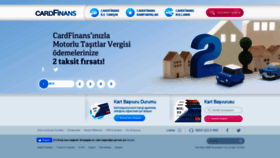 What Cardfinans.com website looked like in 2020 (4 years ago)