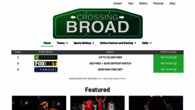 What Crossingbroad.com website looked like in 2020 (4 years ago)