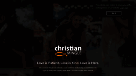 What Christianmingle.com website looked like in 2020 (4 years ago)