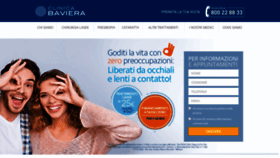 What Clinicabaviera.it website looked like in 2020 (4 years ago)