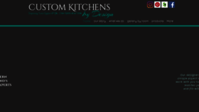 What Customkitchens.com website looked like in 2020 (4 years ago)