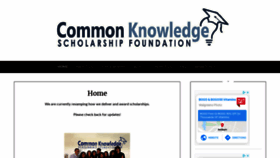 What Cksf.org website looked like in 2020 (4 years ago)
