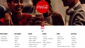 What Coca-cola.com website looked like in 2020 (4 years ago)