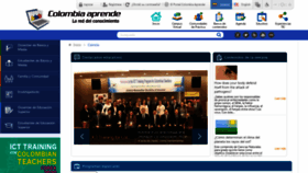 What Colombiaaprende.edu.co website looked like in 2020 (4 years ago)