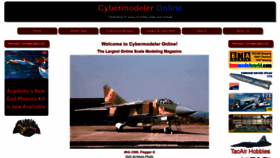 What Cybermodeler.com website looked like in 2020 (4 years ago)