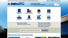 What Ceskereality.cz website looked like in 2020 (4 years ago)