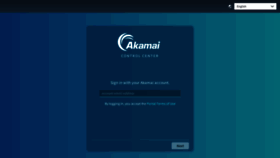 What Control.akamai.com website looked like in 2020 (4 years ago)