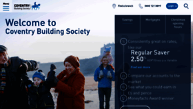 What Coventrybuildingsociety.co.uk website looked like in 2020 (4 years ago)
