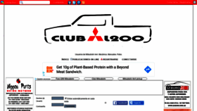 What Clubmitsul200.com website looked like in 2020 (4 years ago)