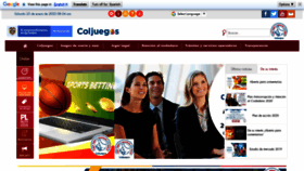 What Coljuegos.gov.co website looked like in 2020 (4 years ago)