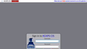 What Cis.kckps.org website looked like in 2020 (4 years ago)