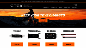 What Ctek.com website looked like in 2020 (4 years ago)