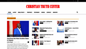 What Christiantruthcenter.com website looked like in 2020 (4 years ago)