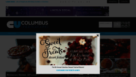 What Columbusunderground.com website looked like in 2020 (4 years ago)