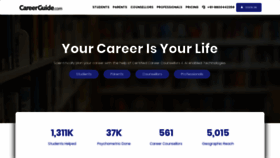 What Careerguide.com website looked like in 2020 (4 years ago)