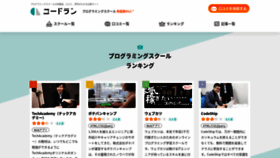 What Codelearn.jp website looked like in 2020 (4 years ago)
