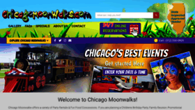 What Chicagomoonwalks.com website looked like in 2020 (4 years ago)