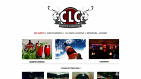 What Clc-events.de website looked like in 2020 (4 years ago)